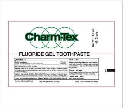1 (Fluoride Gel Toothpaste)